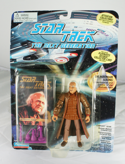 Star Trek The Next Generation Figur - Dr. Noonian Soong (US)