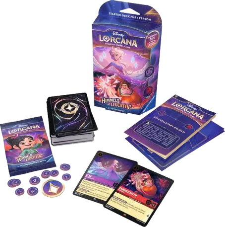 Starter Deck Amethyst und Rubin Himmelsleuchten (DE) - Disney Lorcana