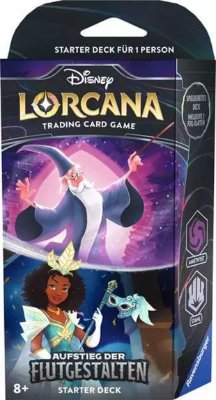 Starter Deck Amethyst und Stahl - Aufstieg der Flutgestalten (DE) - Disney Lorcana