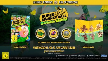 Super Monkey Ball Banana Mania Launch Edition  PS5