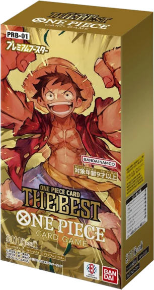 The Best Premium Booster Display (10 Packs) (JP) - One Piece Card Game