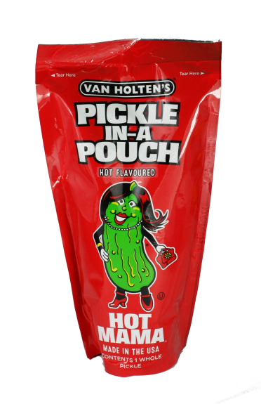 Van Holten´s Hot Mama Pickle in-a Pouch 306 g