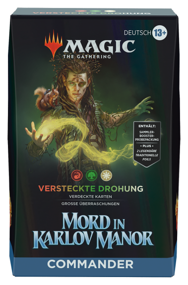 Versteckte Drohung - Mord in Karlov Manor Commander-Deck (DE) - Magic the Gathering