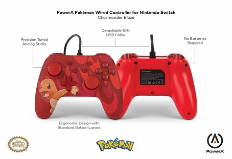 Wired Controller Pokemon - Glumanda