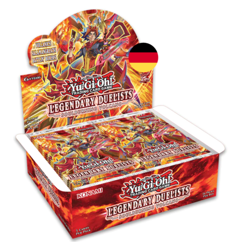 Yu-Gi-Oh! Legendary Duelists: Soulburning Volcano - Display (1. Auflage) - Deutsch