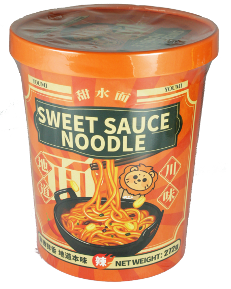 Yuomi Instant Udon Noodle - Sweet Sauce Cup 272g