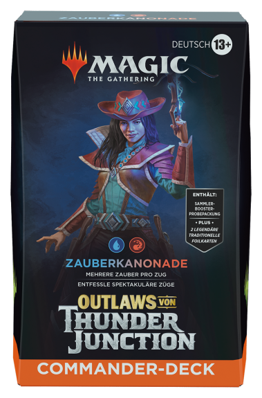 Zauberkanonade - Outlaws von Thunder Junction Commander-Deck (DE) - Magic the Gathering