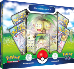 Alolan Exeggutor Pokemon Go V Collection (EN) - Pokemon TCG