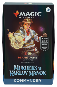 Blame Game - Murders at Karlov Manor Commander Deck (EN)