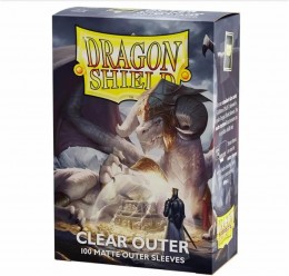 Dragon Shield Clear Outersleeves - 100 Sleeves