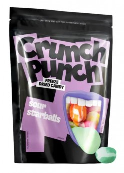 Crunch Punch Freeze Dried Candy - Sour Starballs