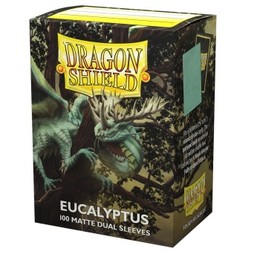 Dragon Shield Dual Sleeves (100 Stk.) - Standard Kartengröße - Eucalyptus