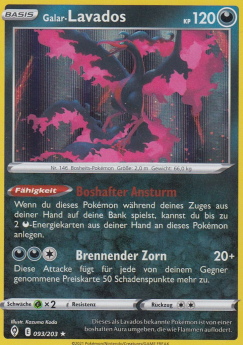 Galar-Lavados 093/203 Holografisch NM (DE) - Pokémon TCG