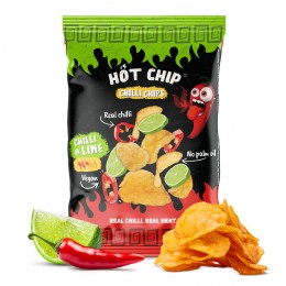 Hot Chip Chilli Chips - Chilli & Lime