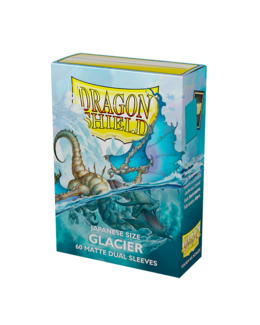 Dragon Shield Dual Sleeves Matte Glacier Japanese Size (60 Stk)