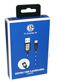 FC Schalke 04 Micro USB Ladekabel