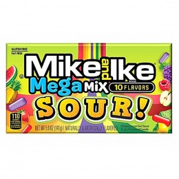 Mike and Ike - Mega Mix Sour 120g