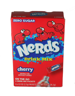 Nerds Drink Mix - Cherry 6-Pack 16,2 g