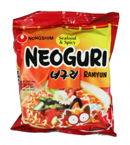 Instant Nudeln - Neoguri  Ramyun Seafood & Spicy 120 g