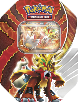 Paradox Schicksale Tin Box Keilflamme ex (DE) - Pokémon TCG