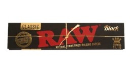 RAW Classic Black - King Size Slim Longpapers 32 Blatt