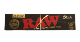 RAW Classic Black - King Size Slim Longpapers 32 Blatt