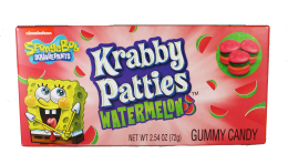 SpongeBob Squarepants Krabby Patties - Watermelon 72 g