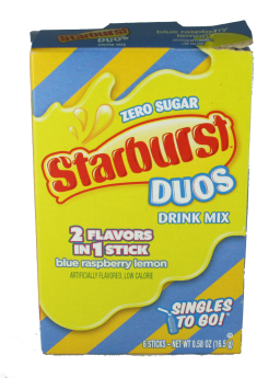 Starburst Duos Drink Mix - Blue Raspberry Lemon16,5 g