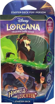 Starter Deck Smaragd und Stahl Himmelsleuchten (DE) - Disney Lorcana