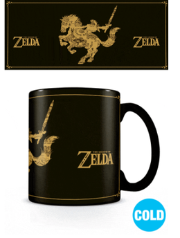 The Legend of Zelda Thermoeffekt Tasse - Map (315ml)