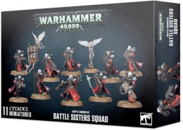 Warhammer 40k Games Workshop Adepta Sororitas Battle Sisters Squad