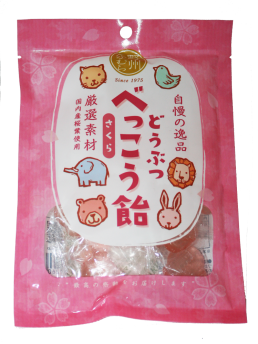Animal Shape Candy - Sakura Flavour 65g